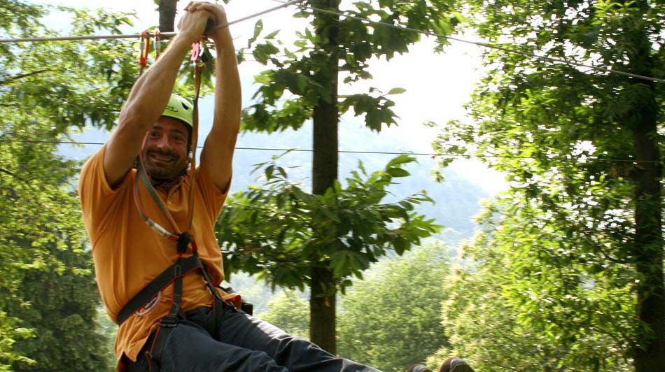 Team building al parco avventura sui colli euganei a padova - Lovivo Tour Experience